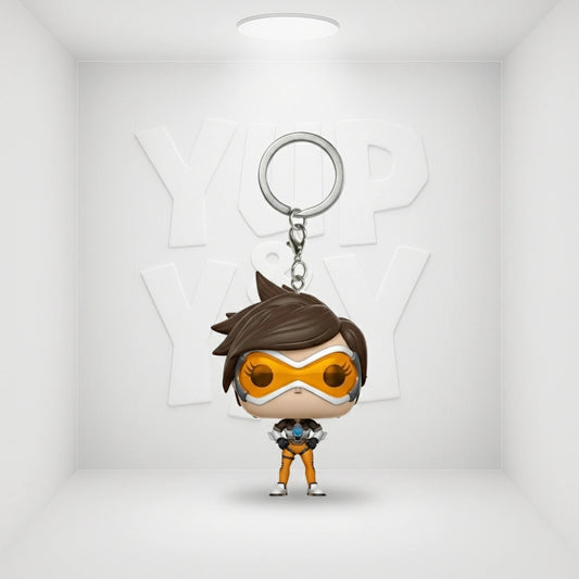Funko Pop Keychain! Overwatch - Tracer