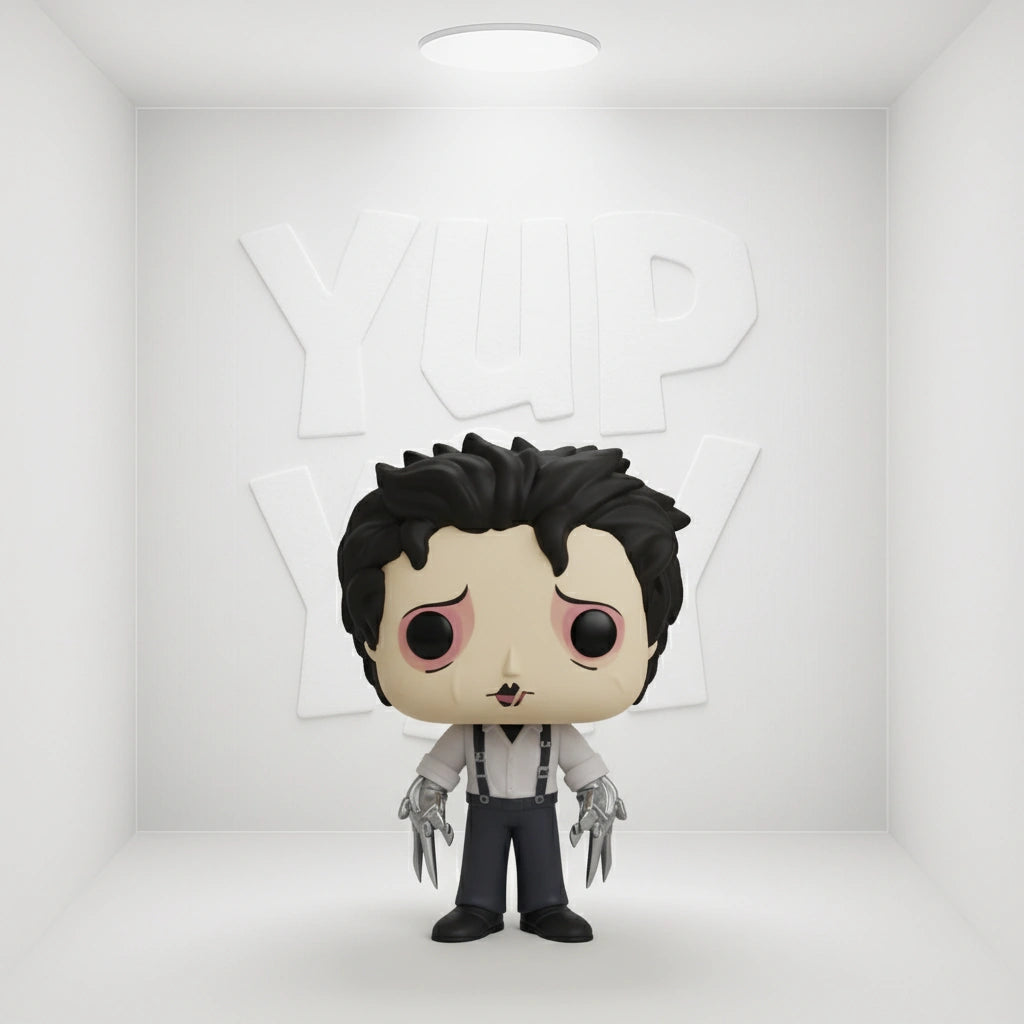 Funko Pop Movies Edward Scissorhands with Dinosaur Shrub #985