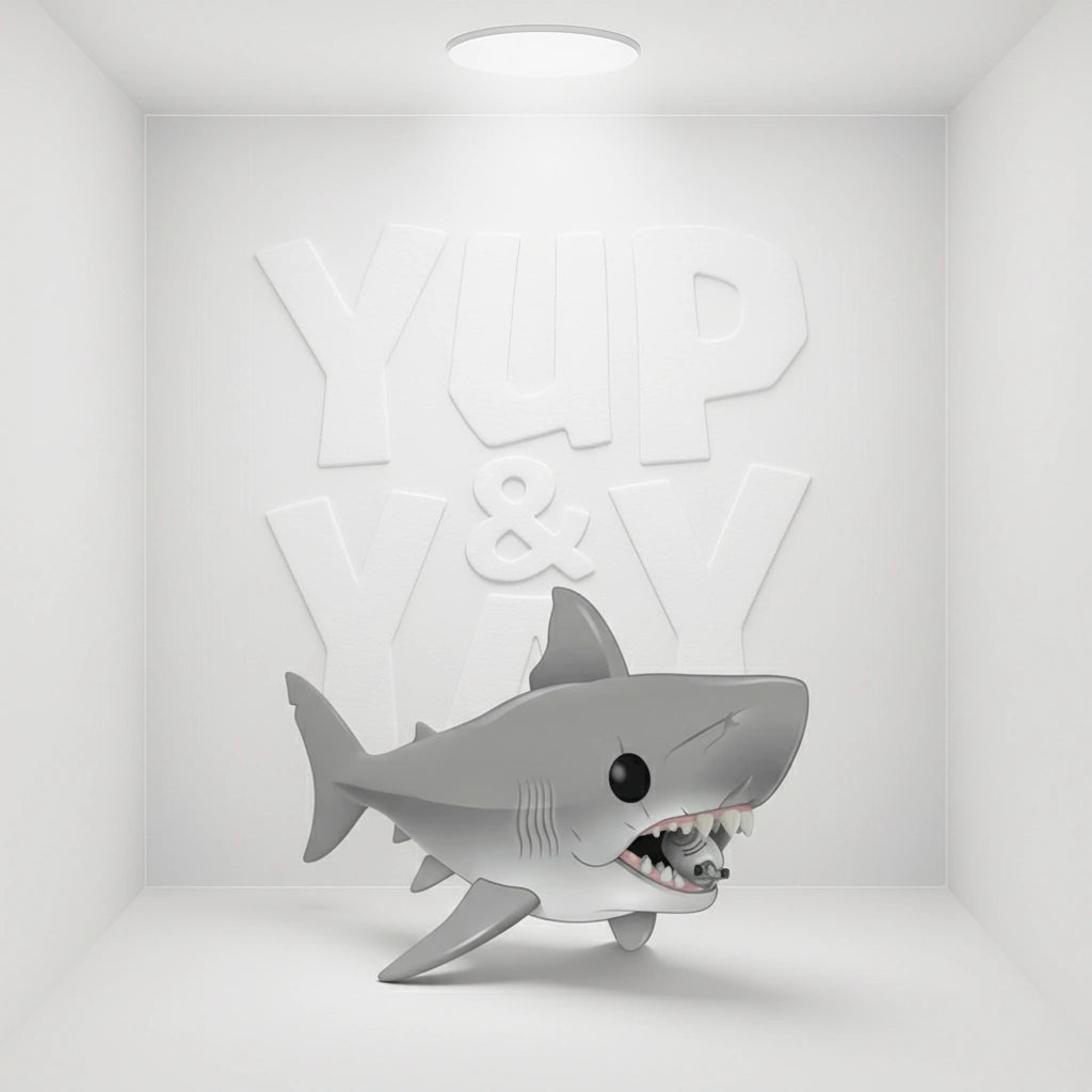 JAWS - Great White Shark (with diving tank)