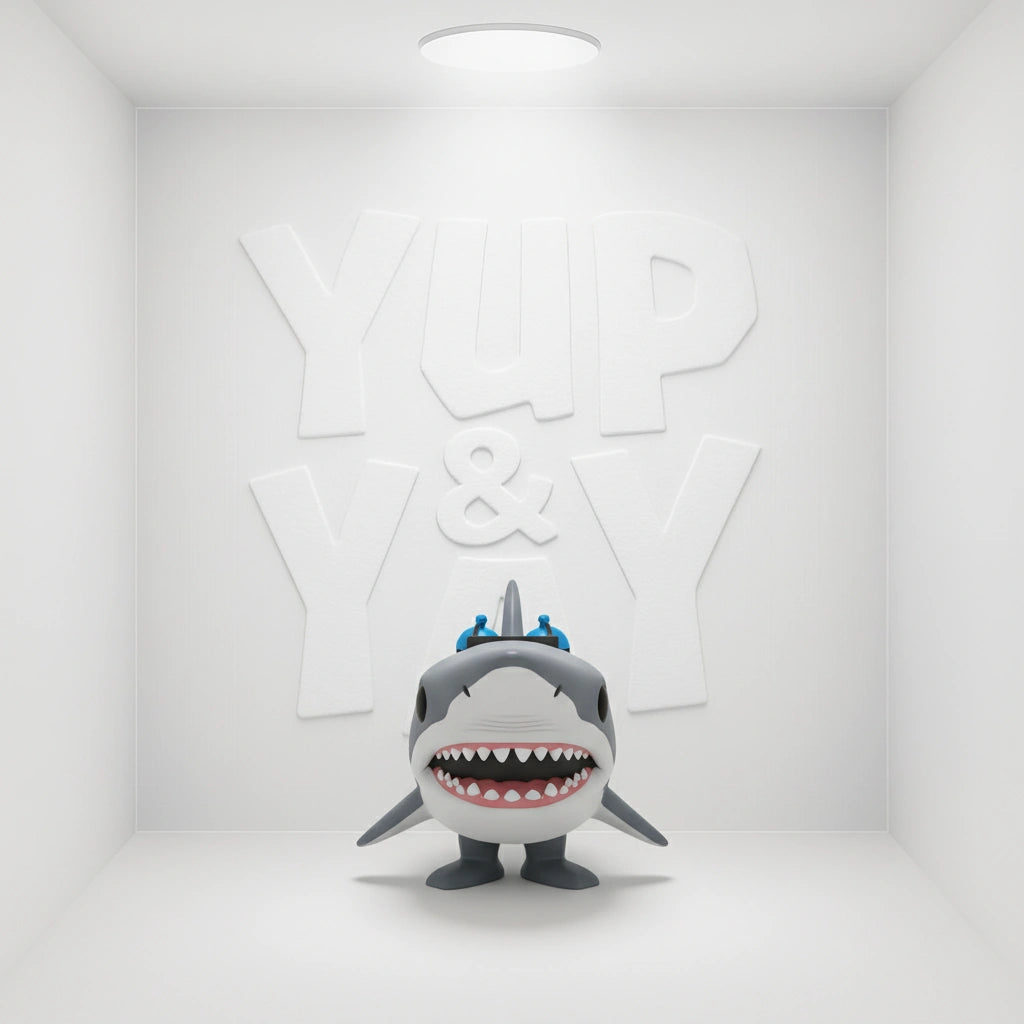 JAWS - Great White Shark (with diving tank)