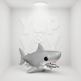 JAWS - Great White Shark (with diving tank)