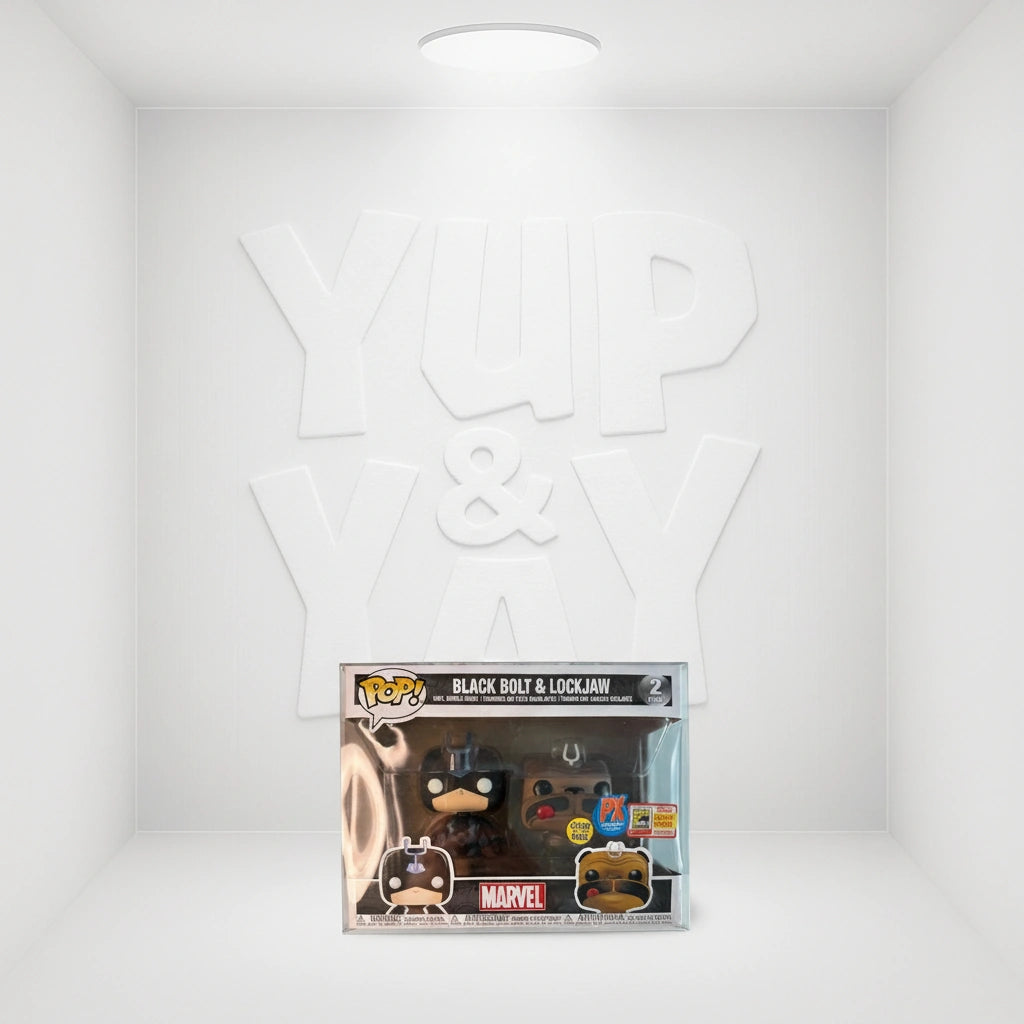 Funko Pop!: Marvel - Black Bolt & Lockjaw (2 Pack)