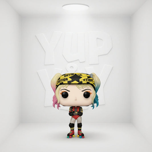 Funko POP! Heroes: Birds of Prey- Harley Quinn (Roller Derby) #307