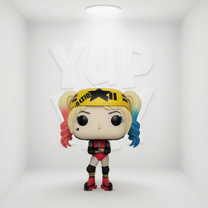 Funko POP! Heroes: Birds of Prey- Harley Quinn (Roller Derby) #307