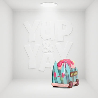 F.UN x RATOKIM Box Cat Transport Series Blind Box Display (New & Sealed Case of 12)