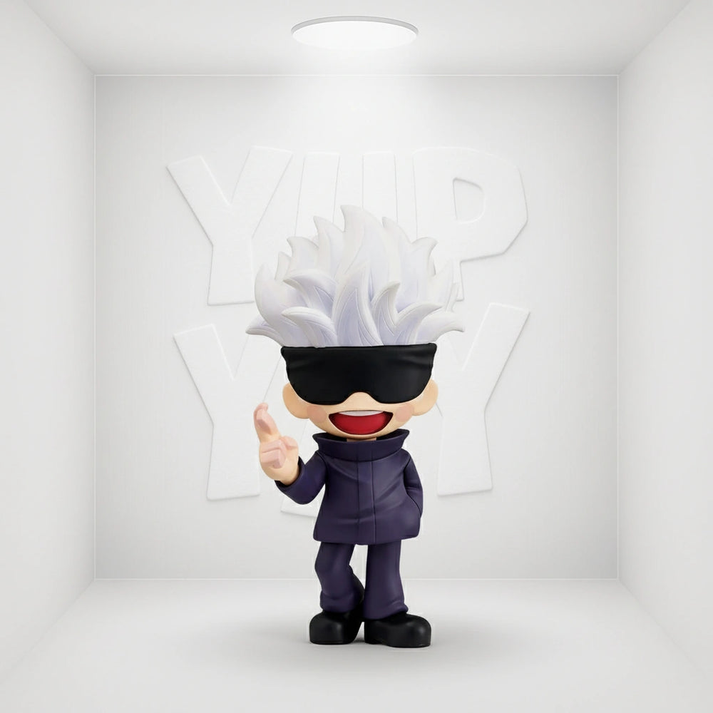 Furyu Toonize Jujutsu Kaisen - Satoru Gojo (Cartoon Color Ver) Figure