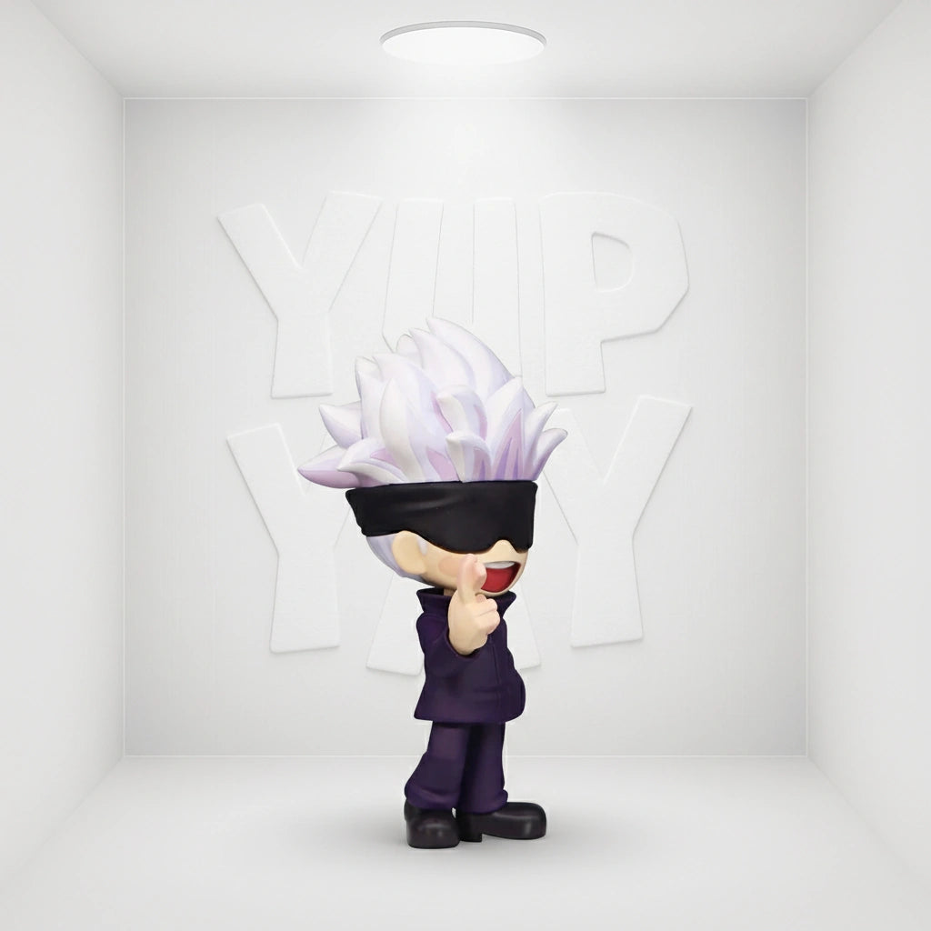 Furyu Toonize Jujutsu Kaisen - Satoru Gojo (Cartoon Color Ver) Figure