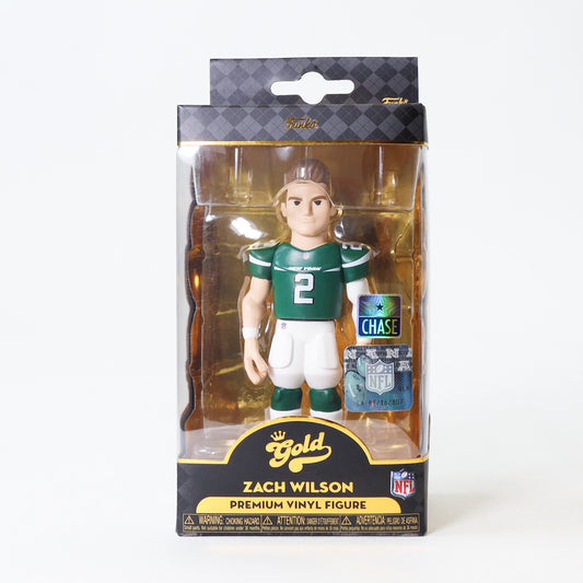 Funko Gold: NFL New York Jets - Zach Wilson (Chase Edition with Green Uniform)