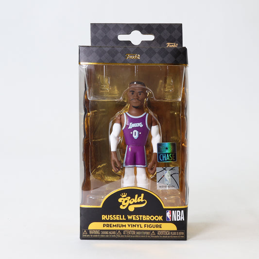 Funko Gold: NBA L.A.  Lakers - Russell Westbrook (Chase Edition with Purple Uniform)
