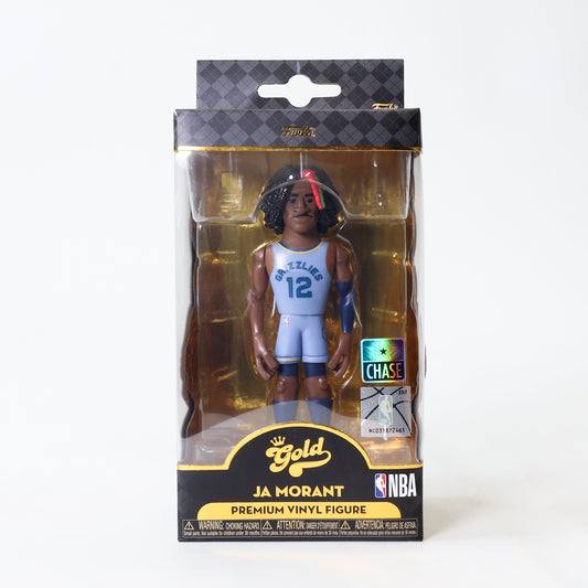 Funko Gold: NBA Memphis Grizzlies - Ja Morant (Chase Edition with Sky Blue Uniform)