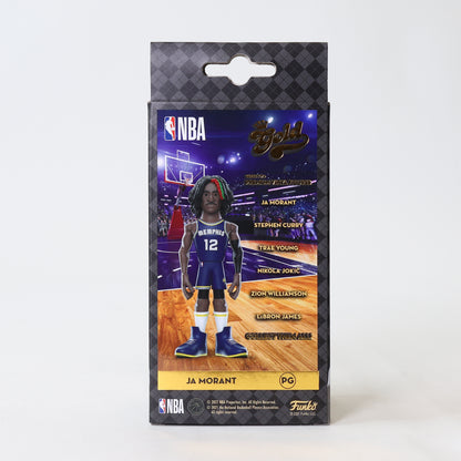 Funko Gold: NBA Memphis Grizzlies - Ja Morant (Chase Edition with Sky Blue Uniform)