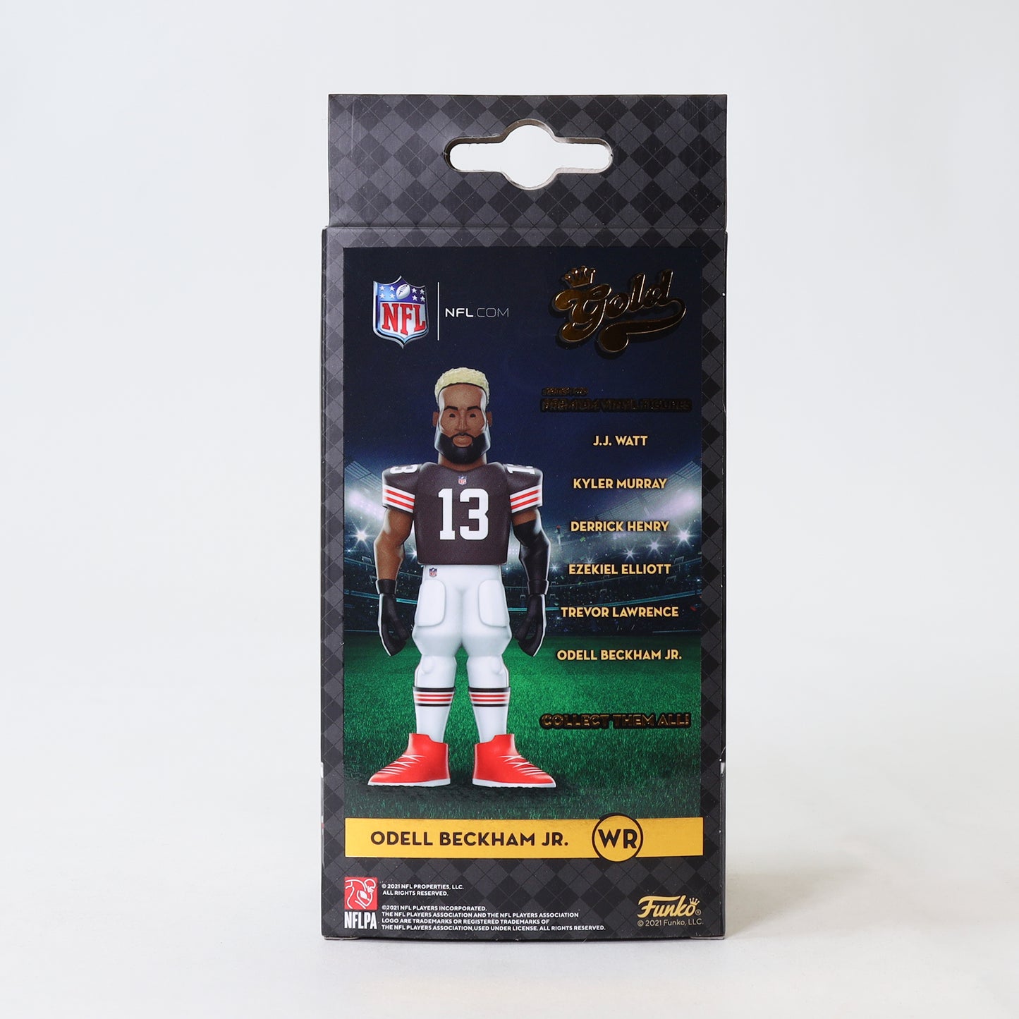 Funko Gold: NFL Cleveland Browns - Odell Beckham Jr. (Chase Edition with Brown Uniform)
