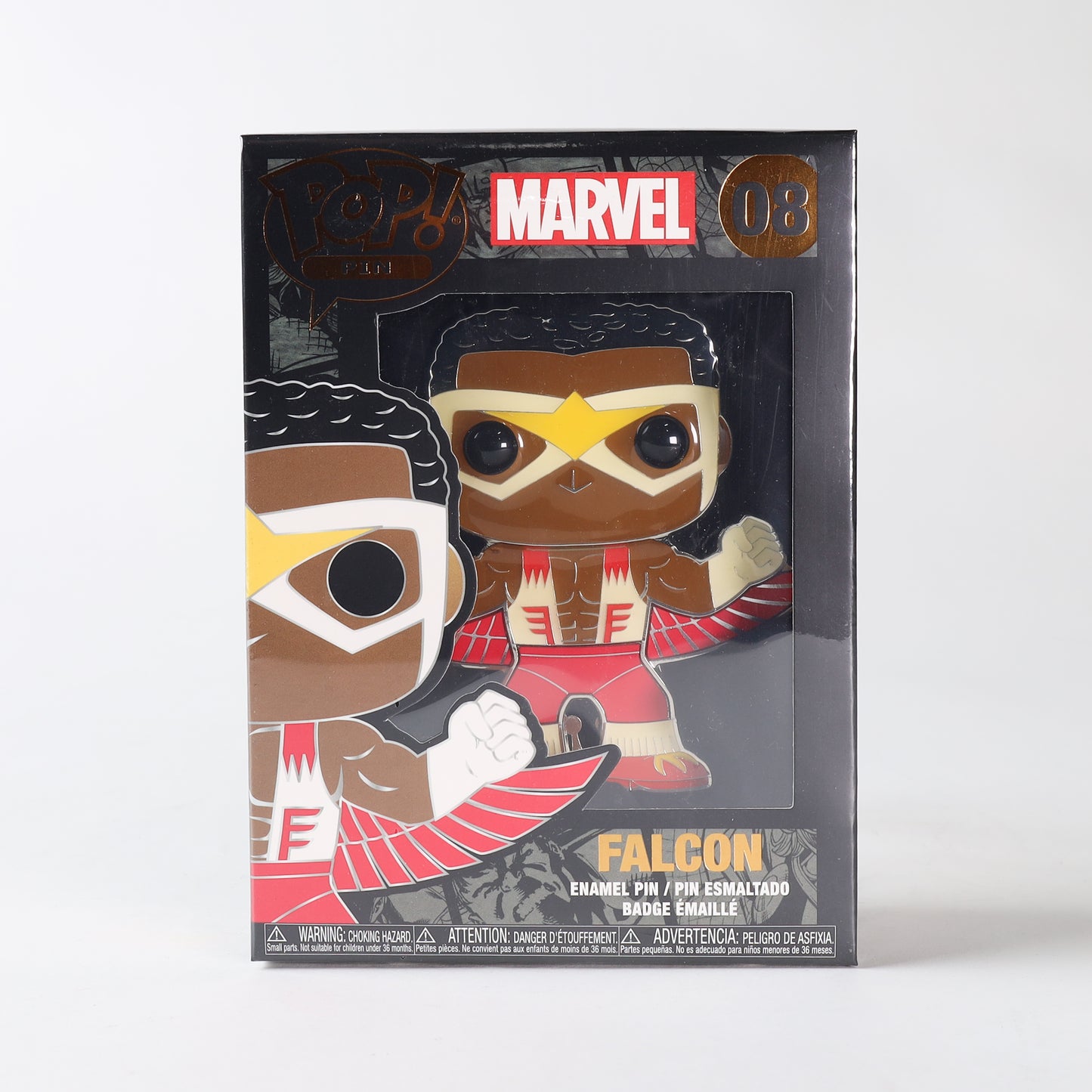 Funko Pop! Pin: Marvel - Falcon #08