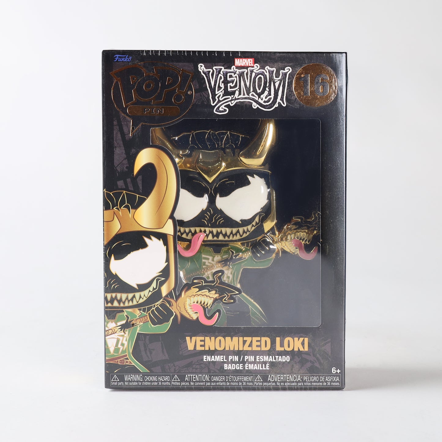Funko Pop! Pin: Marvel Venom - Venomized Loki # 16