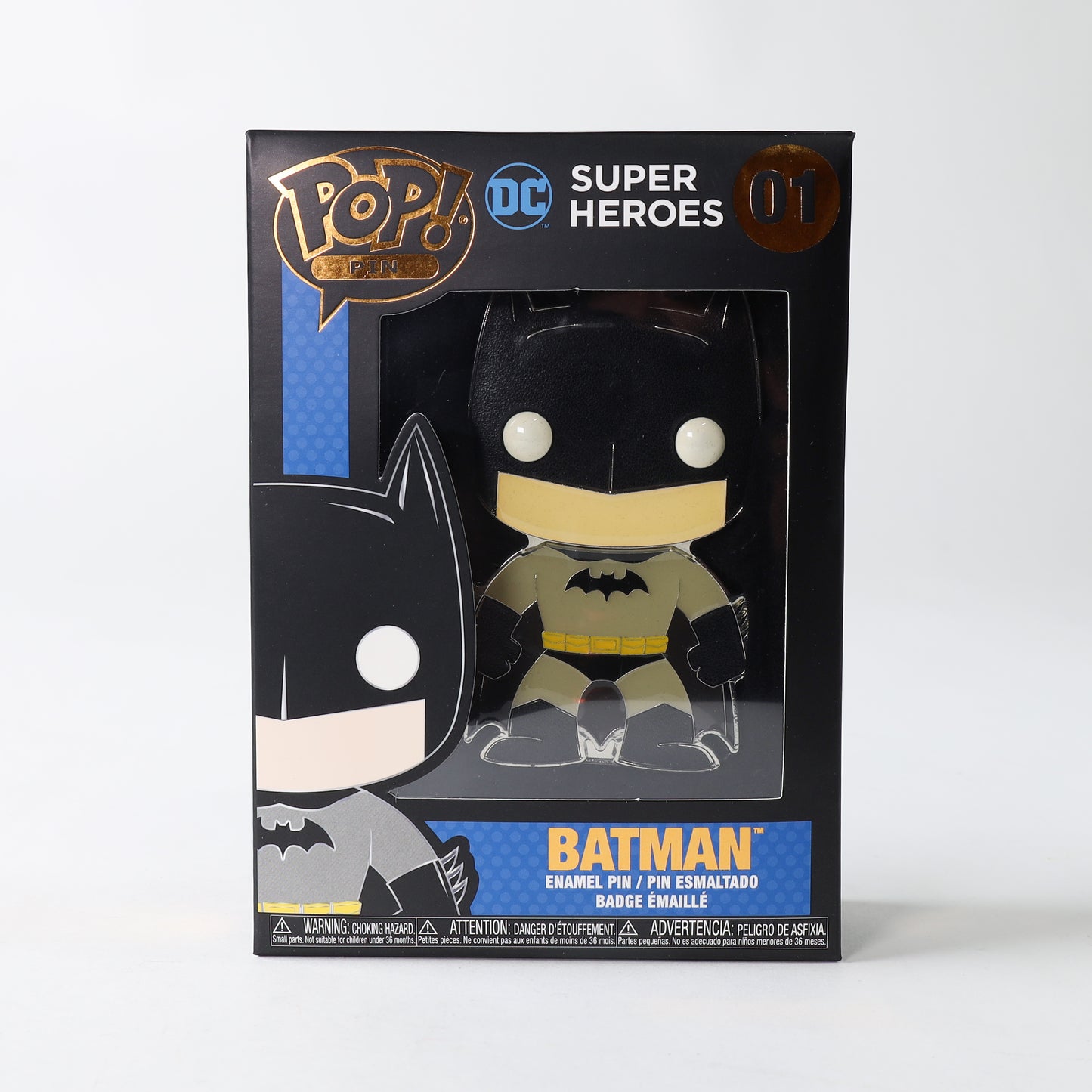 Funko Pop! Pin: DC Super Heroes - Batman #01