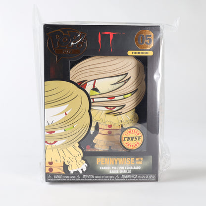 Funko Pop! Pin: IT - Pennywise with Wig (Chase) #05