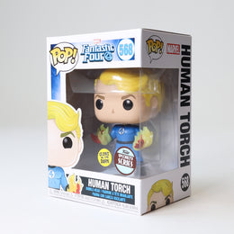 Funko Pop! Marvel: Fantastic Four - Human Torch (Glow in the Dark) #568