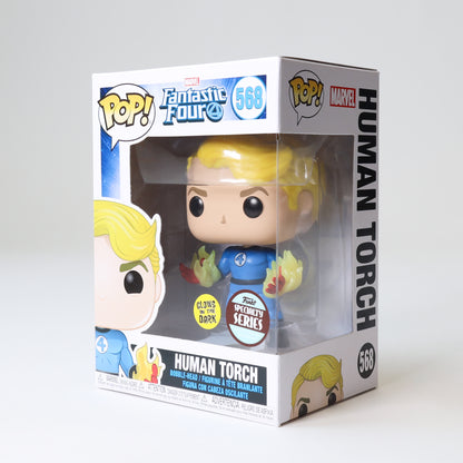 Funko Pop! Marvel: Fantastic Four - Human Torch (Glow in the Dark) #568