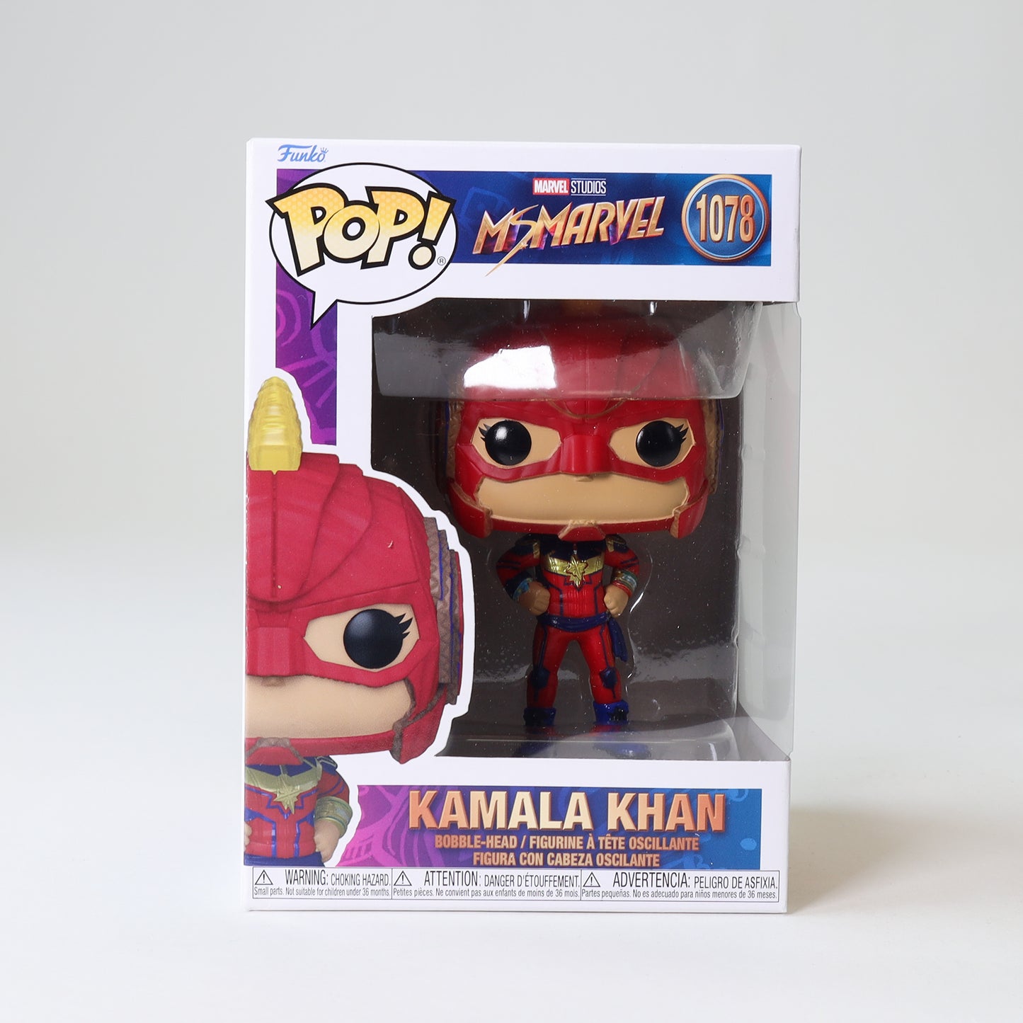 Funko Pop! Marvel: Ms. Marvel - Kamala Khan #1078