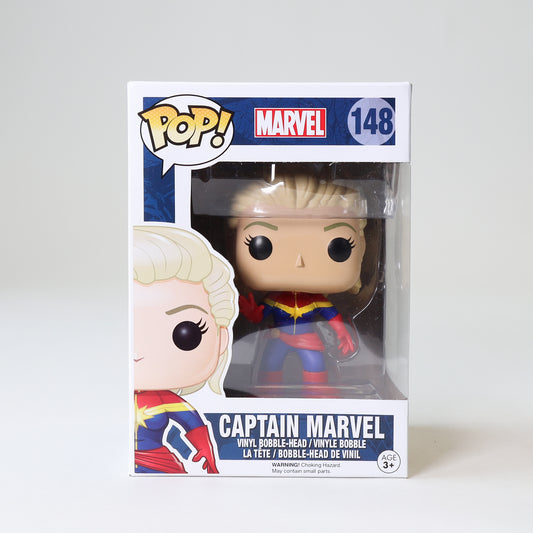 Funko Pop! Marvel: Captain Marvel - Unmasked Captain Marvel #148