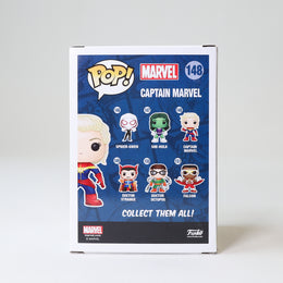 Funko Pop! Marvel: Captain Marvel - Unmasked Captain Marvel #148