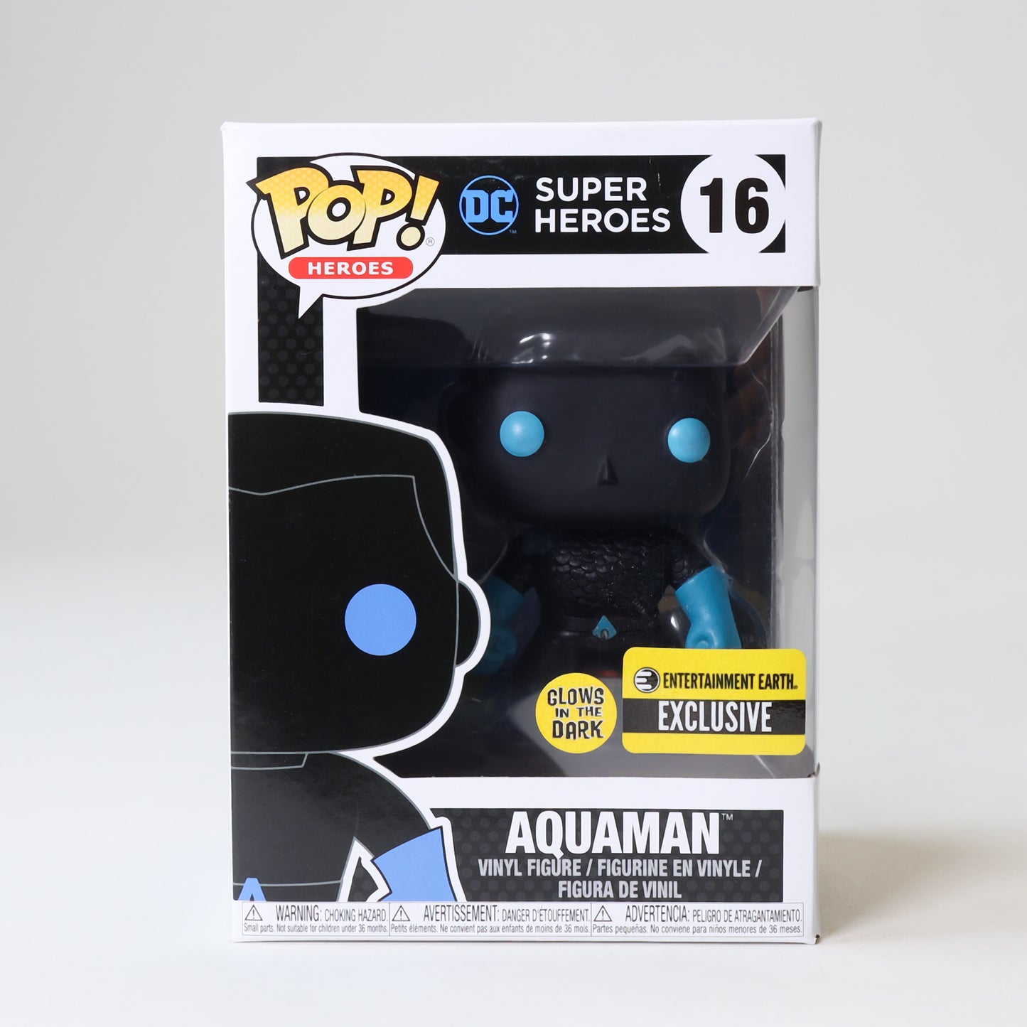 Funko Pop! DC Comics - Aquaman #16 (Glow) Entertainment Earth Exclusive
