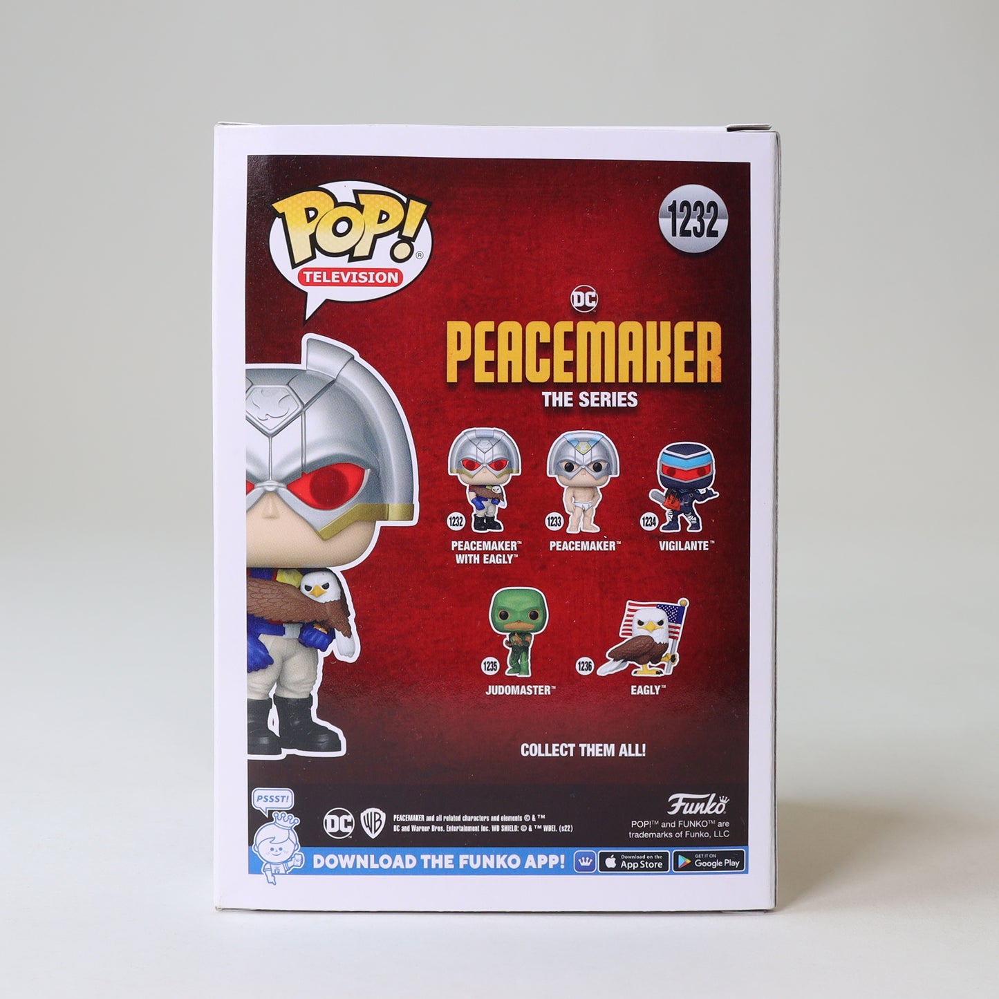 Funko Pop! DC Peacemaker the Series - Peacemaker with Eagly #1232