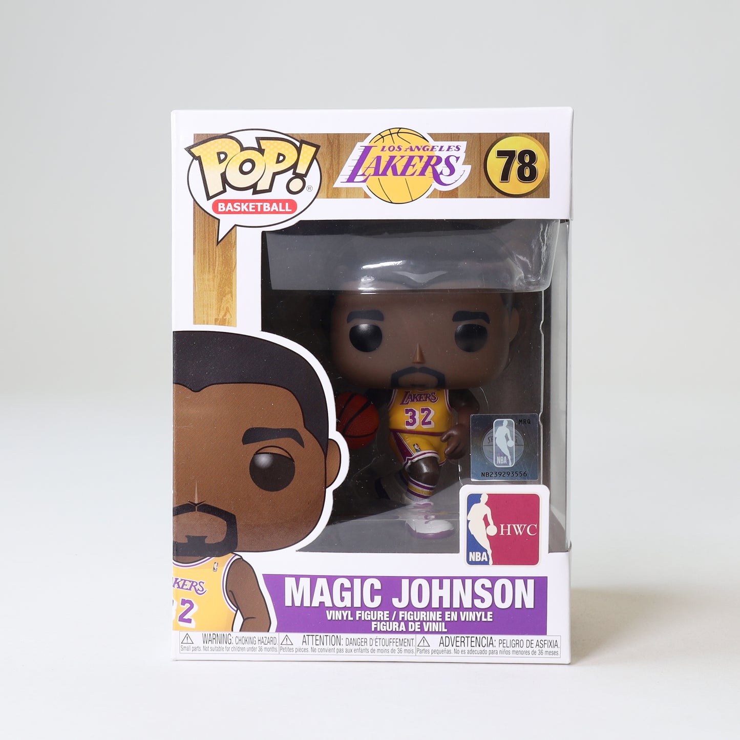 Funko Pop! NBA: Legends - Magic Johnson (L.A. Laker's Home Jersey) #78