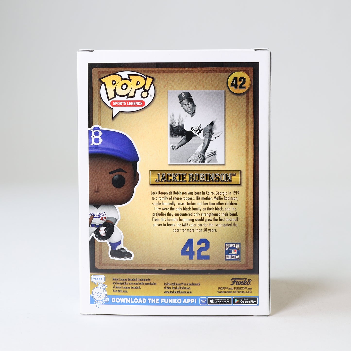 Funko Pop! MLB Brooklyn Dodgers - Jackie Robinson #42