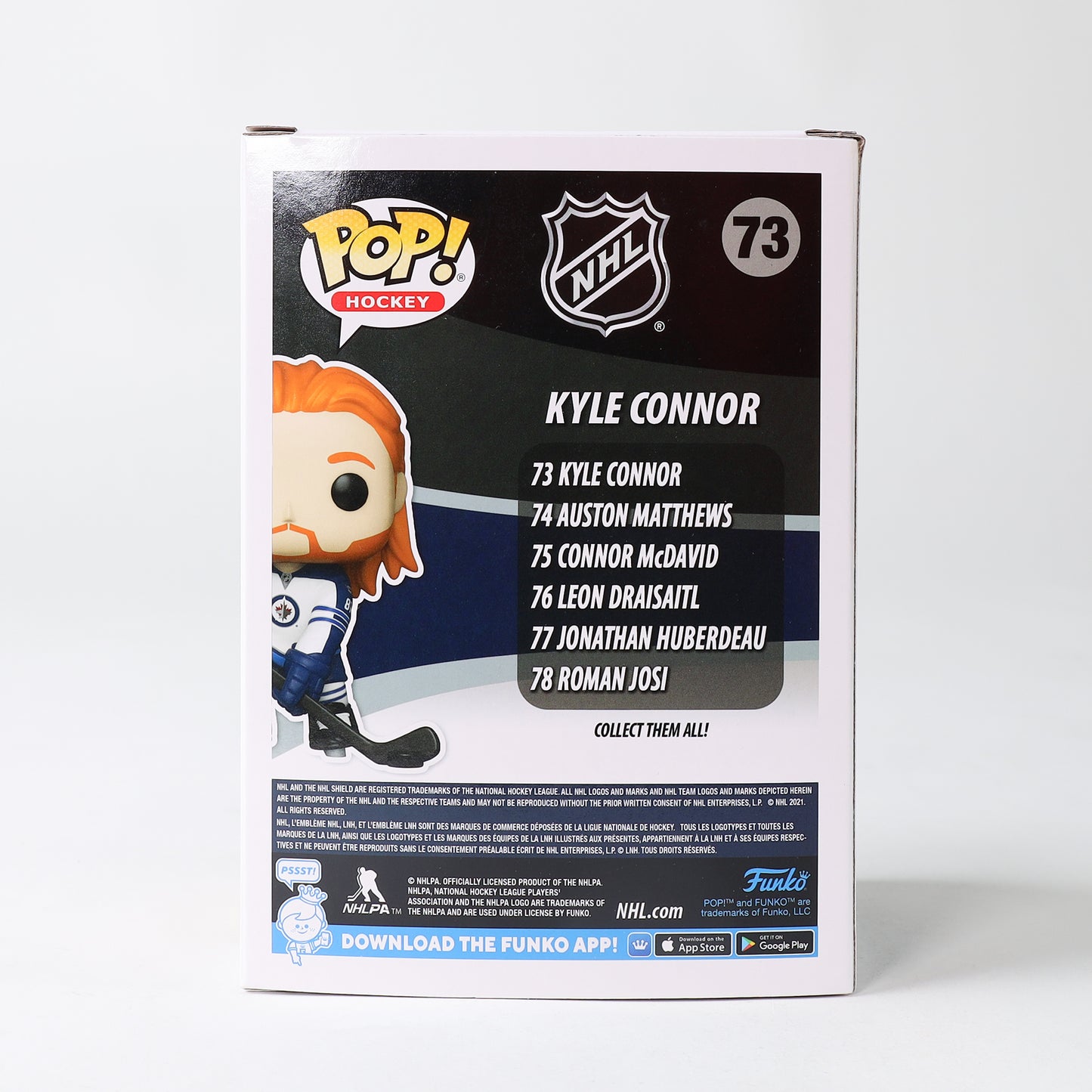 Funko Pop! NHL: Winnipeg Jets - Kyle Conner (Home Uniform) #73