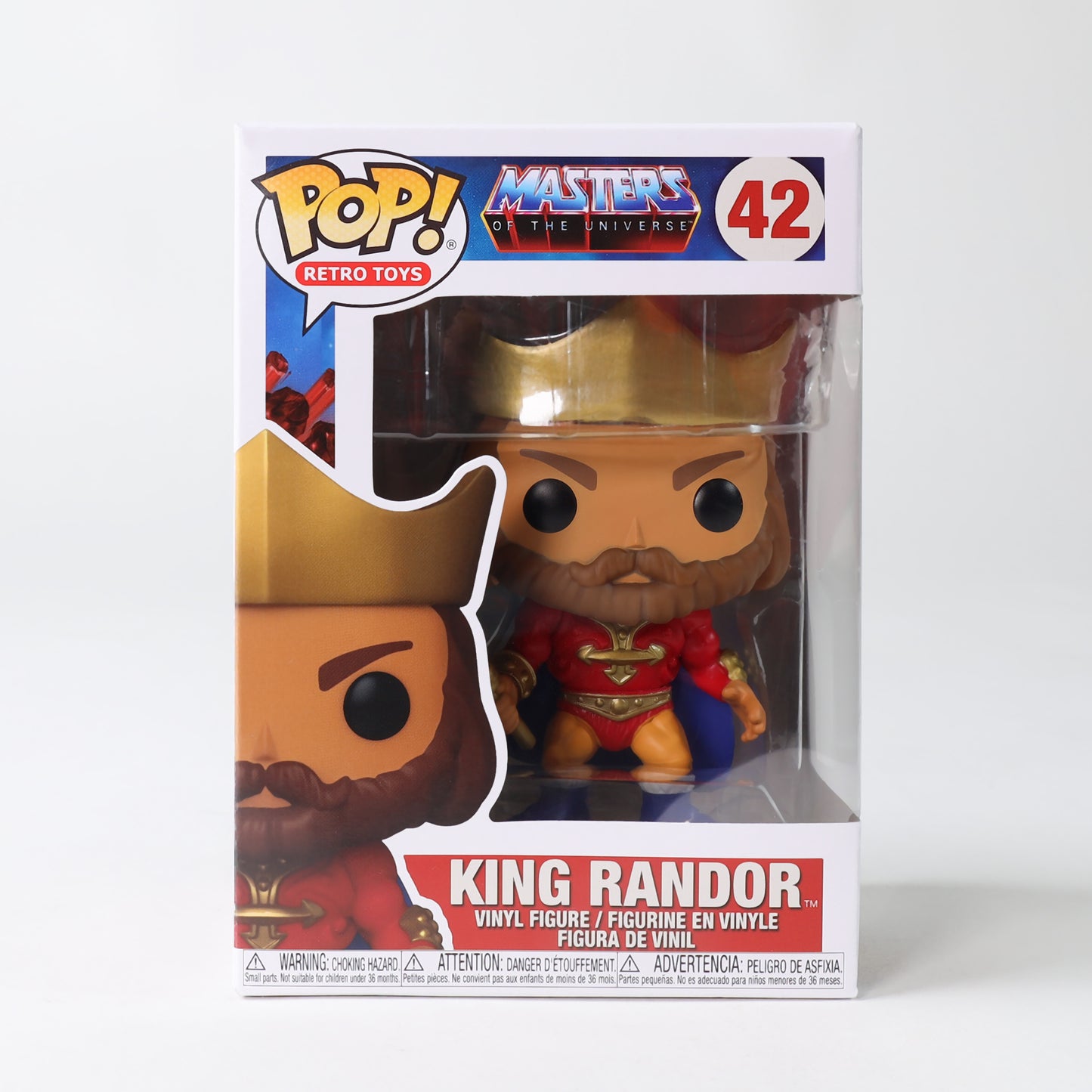 Funko Pop! Masters of the Universe - King Randor (Metallic) #42