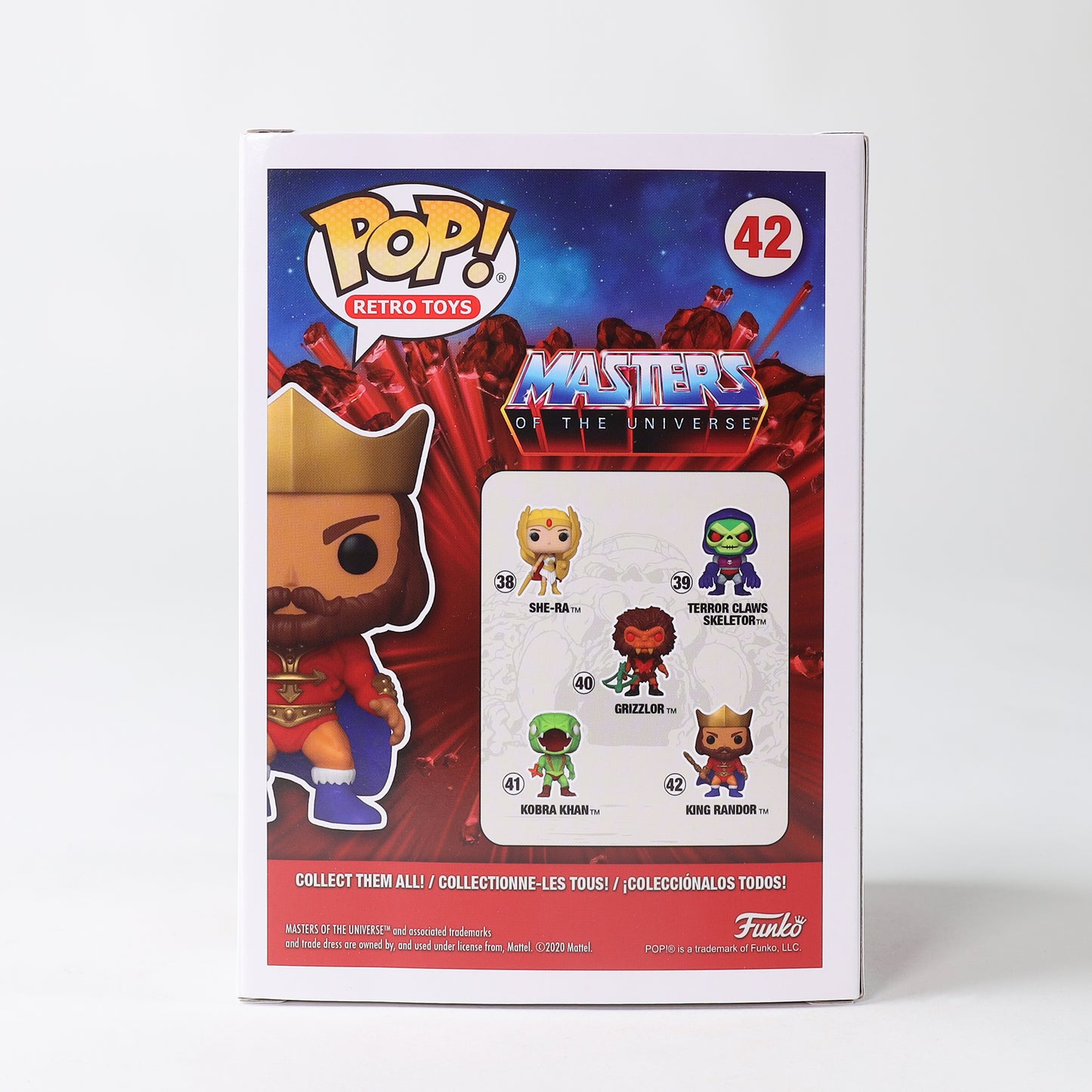 Funko Pop! Masters of the Universe - King Randor (Metallic) #42