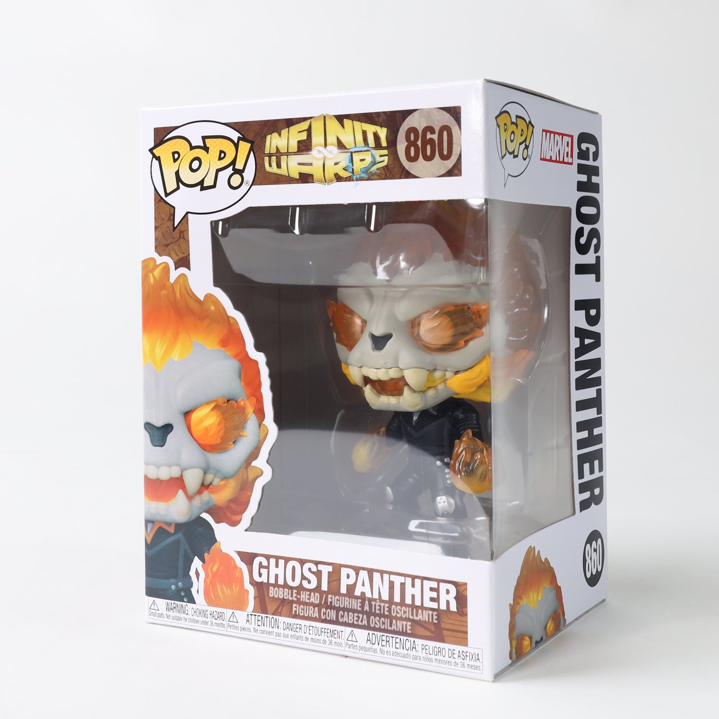 Funko Pop! Marvel: Infinity Warps - Ghost Panther #860