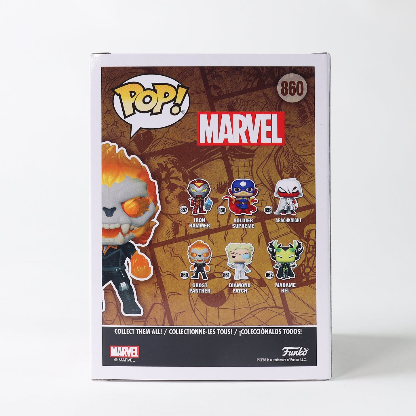 Funko Pop! Marvel: Infinity Warps - Ghost Panther #860