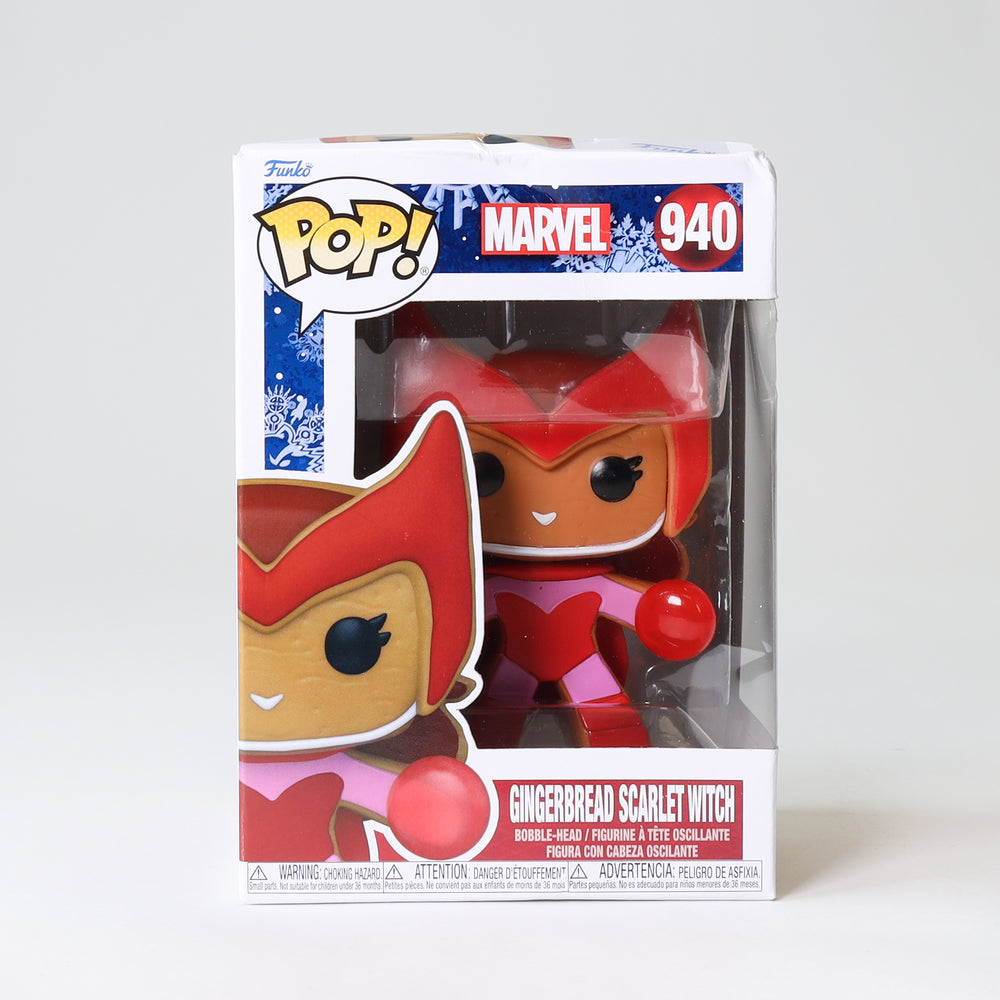 Funko Pop! Marvel: Holiday Gingerbread Scarlet Witch #940