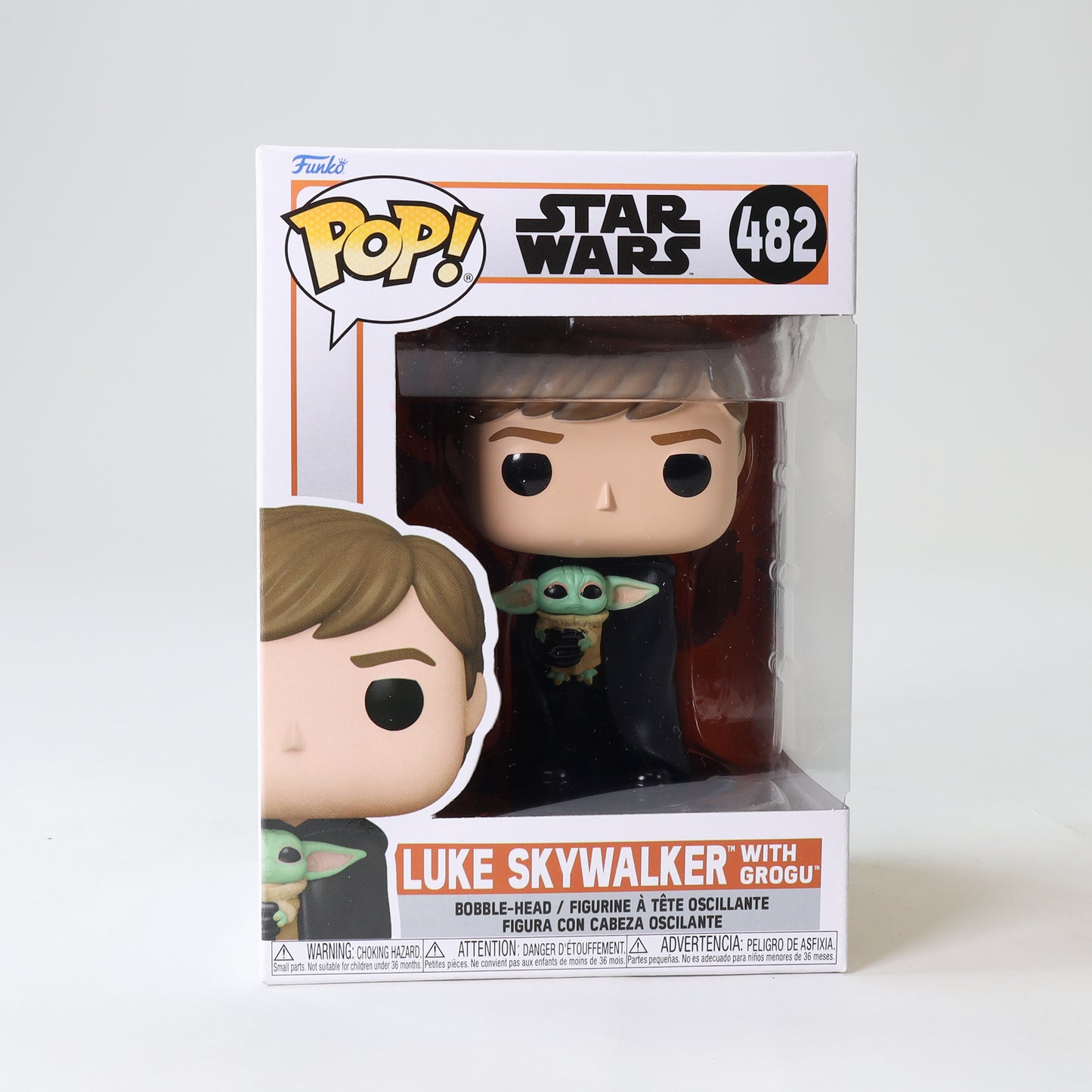 Funko Pop! Star Wars: The Mandalorian - Luke Skywalker with Grogu #482
