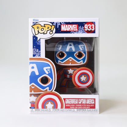 Funko Pop! Vinyl: Marvel - Gingerbread Captain America #933