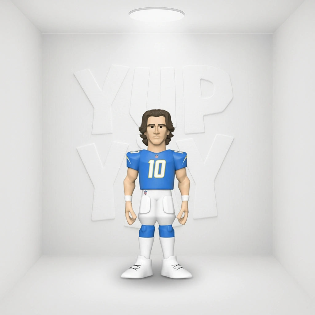 Funko Gold NFL: L.A. Chargers - Justin Herbert 12 Inch Vinyl Figure