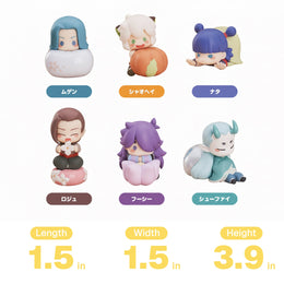 Good Smile The Legend of Hei - Wagashi Collectible Figures (Set of 6)