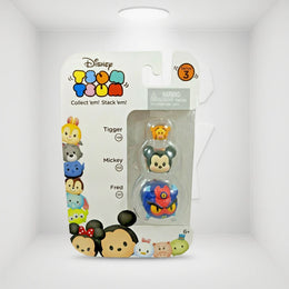 Disney Tsum Tsum Series 3 Tigger, Mickey & Fred Minifigure 3-Pack