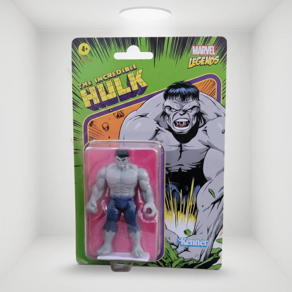 Hasbro Marvel Legends 3.75-inch Retro 375 Collection Grey Hulk Action Figure