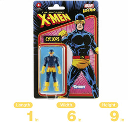 Hasbro Marvel Legends 3.75-inch Retro 375 Collection Marvel's Cyclops Action Figure