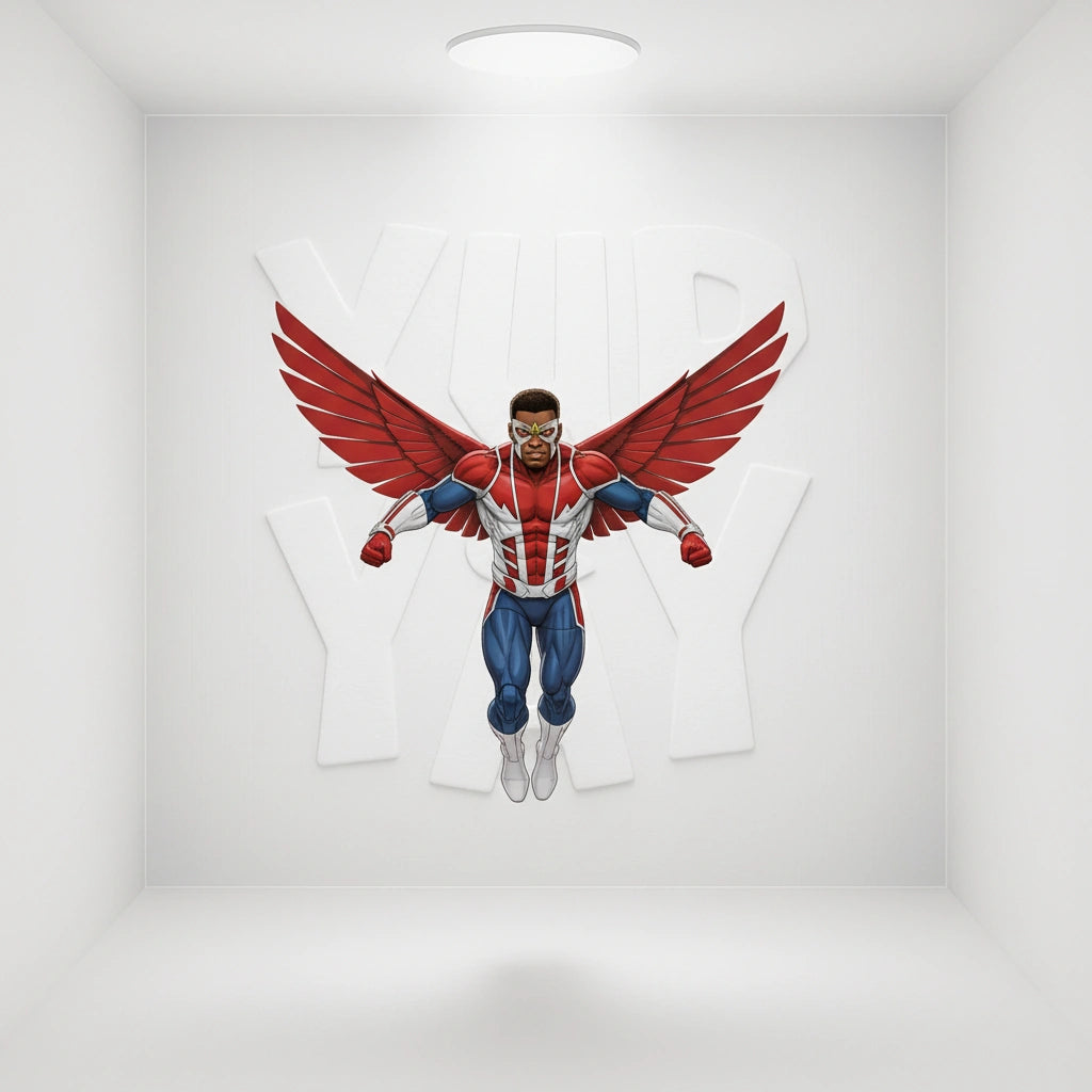 Marvel Legends Series Retro 375 Collection Marvel’s Falcon Action Figure