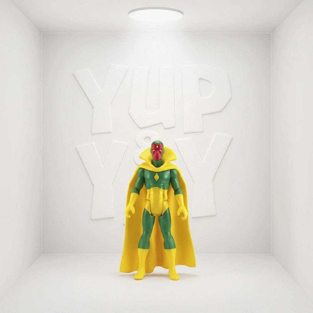 Hasbro Marvel Legends 3.75-inch Retro 375 Collection Marvel's Vision Action Figure