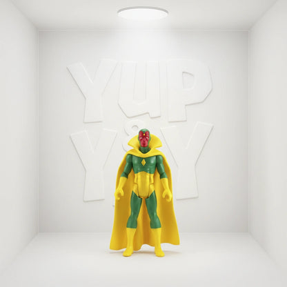 Hasbro Marvel Legends 3.75-inch Retro 375 Collection Marvel's Vision Action Figure