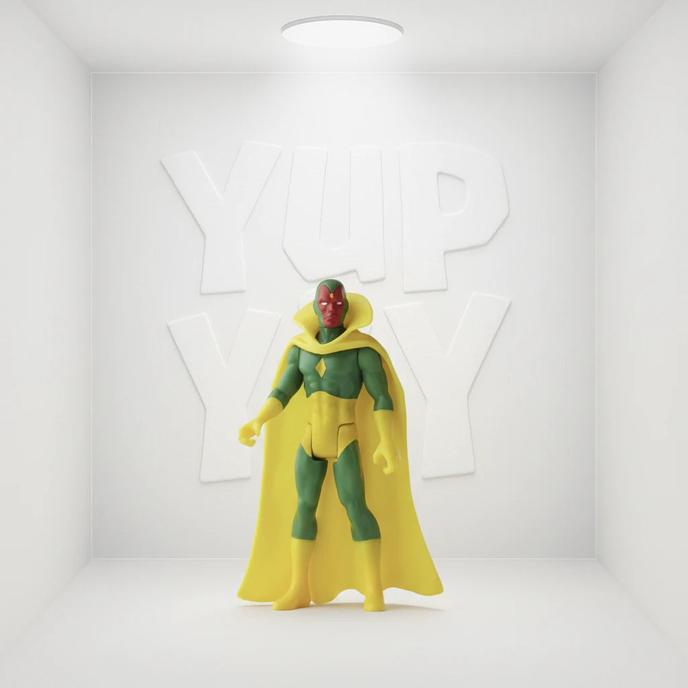 Hasbro Marvel Legends 3.75-inch Retro 375 Collection Marvel's Vision Action Figure