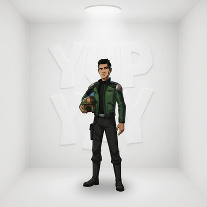 Hasbro Star Wars Resistance Animated Series 3.75-inch Kaz Xiono Action Figure