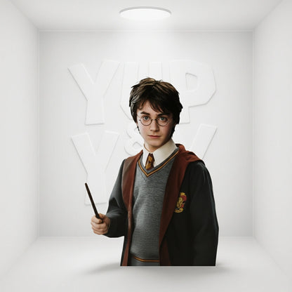 Harry Potter Collectible Wand 4 INCH DIE CAST WAND WITH STAND