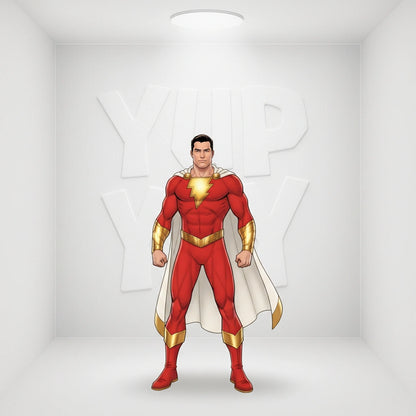 DC Comics Shazam (Bolt of Lightning) Glossy Bookmark with Tassel