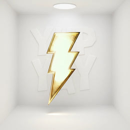DC Comics Shazam (Bolt of Lightning) Glossy Bookmark with Tassel